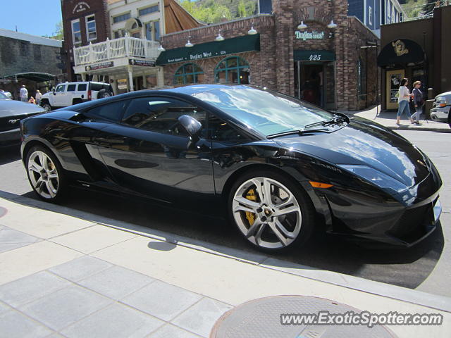 Lamborghini Gallardo spotted in Park City, Utah