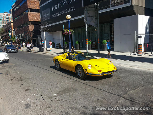 Ferrari 246 Dino spotted in Toronto Ontario, Canada