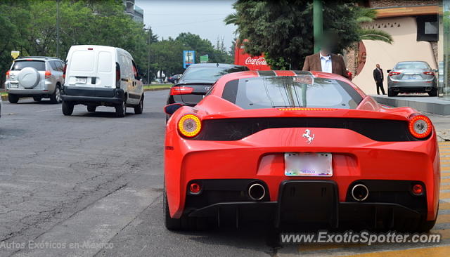 Ferrari 458 Italia spotted in Mexico City, Mexico
