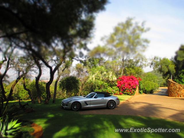 Mercedes SLS AMG spotted in Hartebeespoort, South Africa