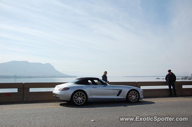 Mercedes SLS AMG spotted in Hartebeespoort, South Africa