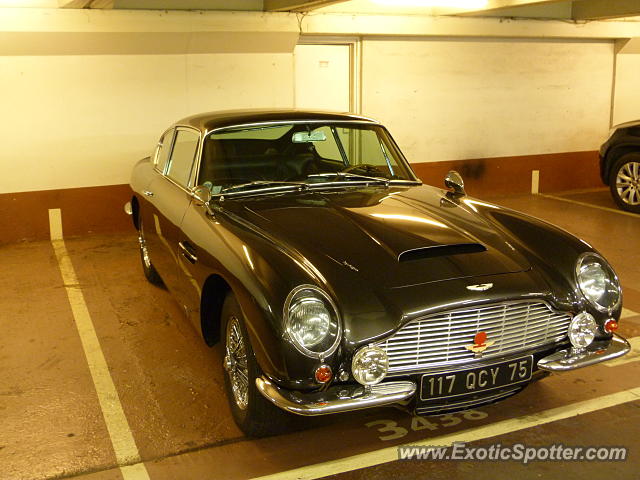 Aston Martin DB6 spotted in Paris, France