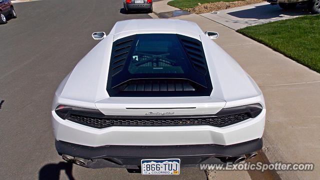 Lamborghini Huracan spotted in Castle rock, Colorado