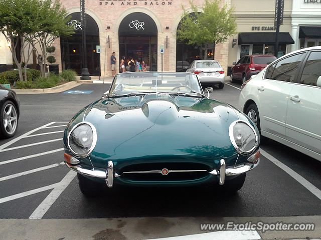 Jaguar E-Type spotted in The Woodlands, Texas