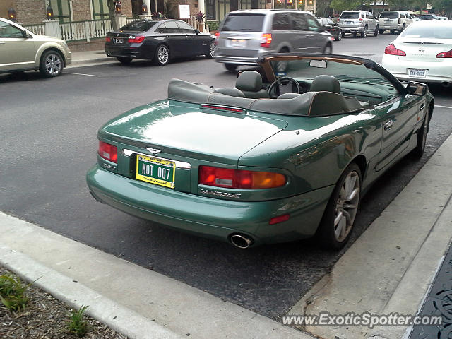 Aston Martin DB7 spotted in The Woodlands, Texas