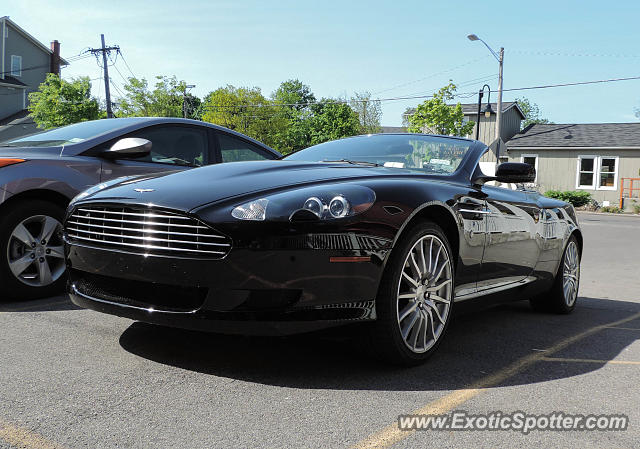 Aston Martin DB9 spotted in Pittsford, New York