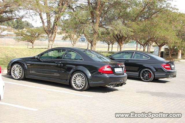 Mercedes C63 AMG Black Series spotted in Woodmead, South Africa