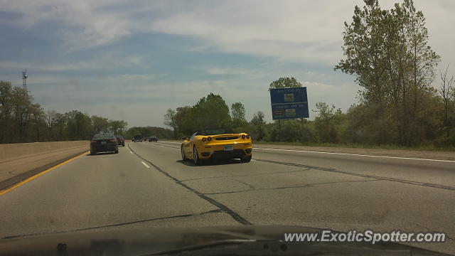 Ferrari F430 spotted in Brighton, Michigan