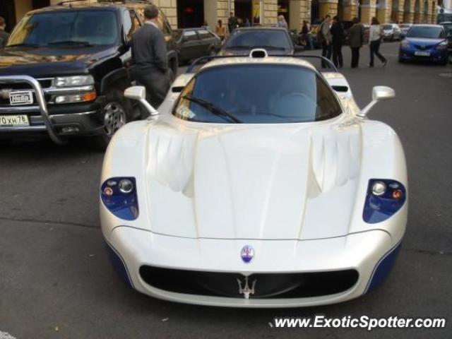 Maserati MC12 spotted in St Petersburg, Russia