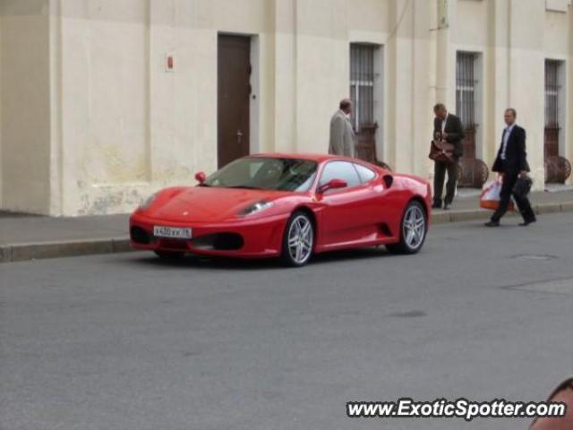 Ferrari F430 spotted in St Petersburg, Russia