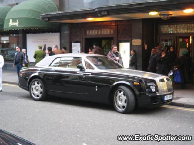 Rolls Royce Phantom spotted in London, United Kingdom