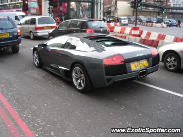 Lamborghini Murcielago spotted in London, United Kingdom