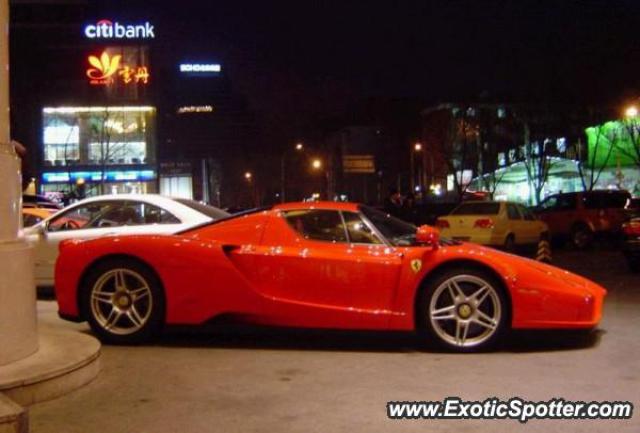 Ferrari Enzo spotted in Beijing, China