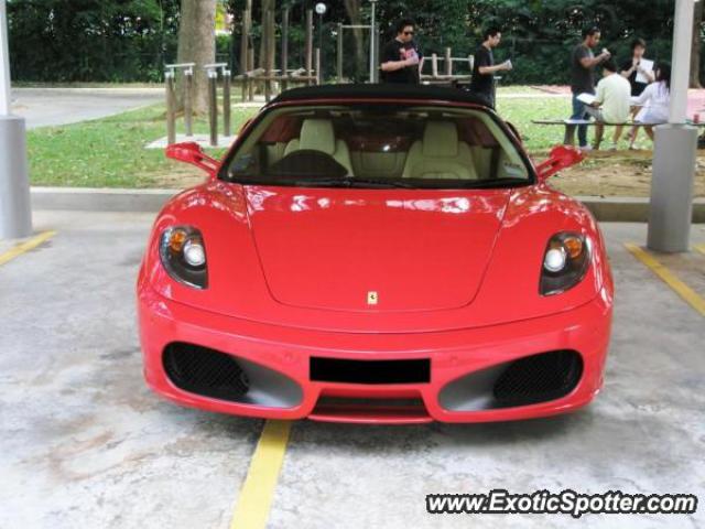 Ferrari F430 spotted in Bugis Beach Rd., Singapore