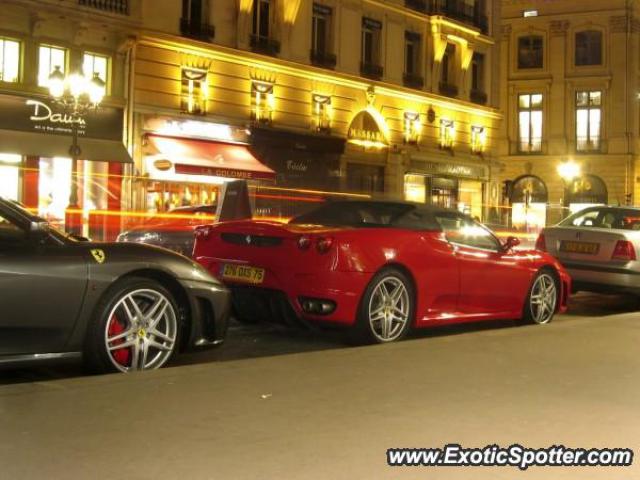 Ferrari F430 spotted in Paris, France