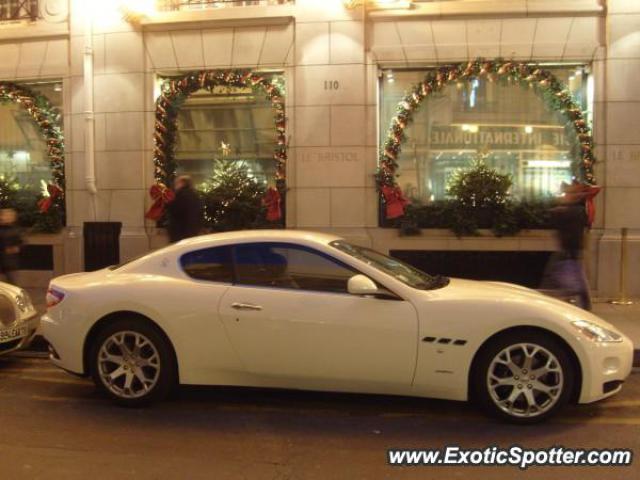 Maserati GranTurismo spotted in Paris, France