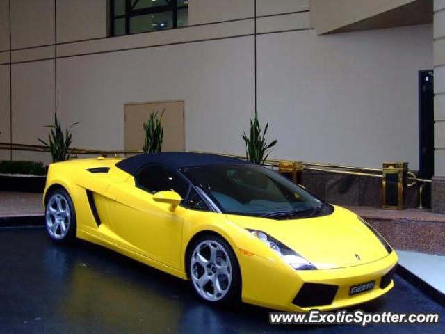 Lamborghini Gallardo spotted in Sydney, Australia