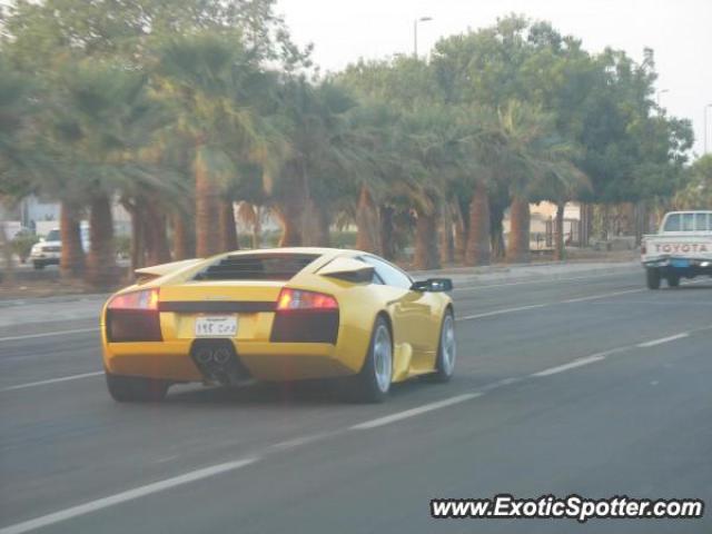 Lamborghini Murcielago spotted in Rabiq, Saudi Arabia