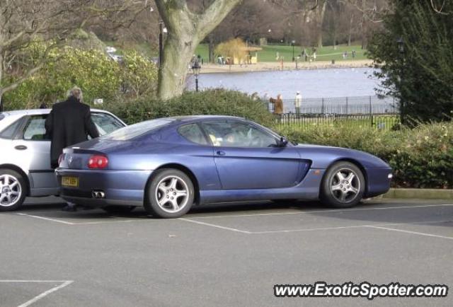 Ferrari 456 spotted in London, United Kingdom