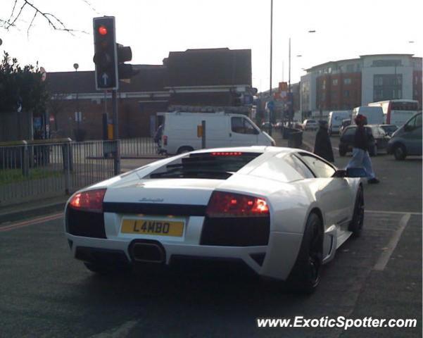 Lamborghini Murcielago spotted in Sutton, London, United Kingdom