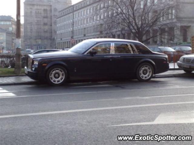 Rolls Royce Phantom spotted in Warsaw, Poland