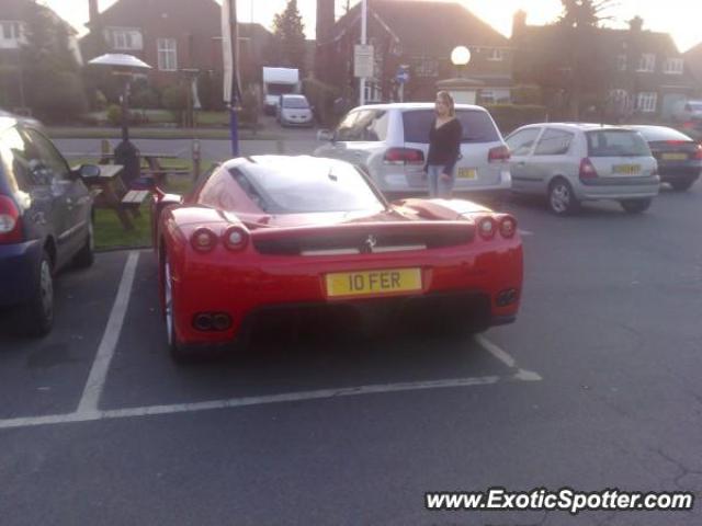 Ferrari Enzo spotted in Lichfield, United Kingdom