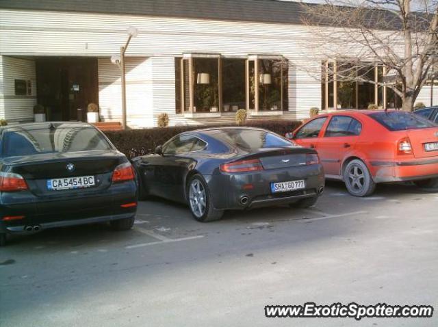 Aston Martin Vantage spotted in Sofia, Bulgaria