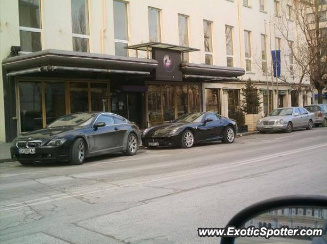 Ferrari 599GTB spotted in Sofia, Bulgaria