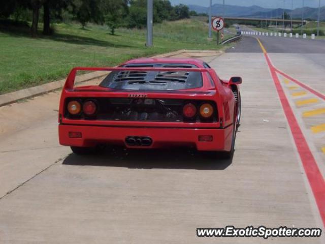 Ferrari F40 spotted in Pretoria, South Africa