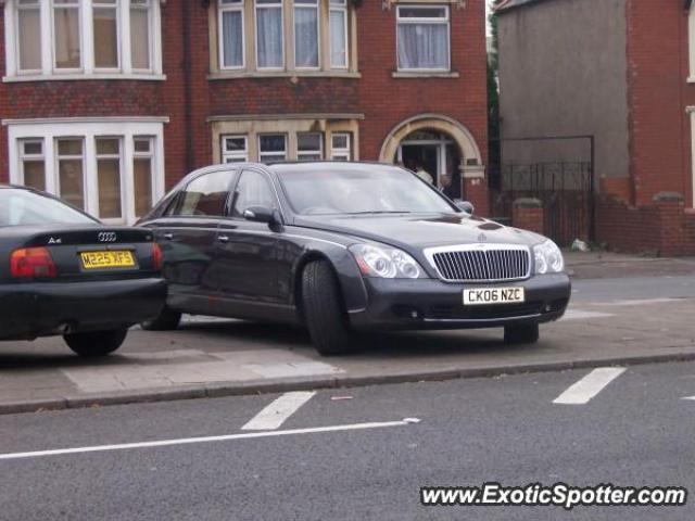 Mercedes Maybach spotted in Cardiff, United Kingdom
