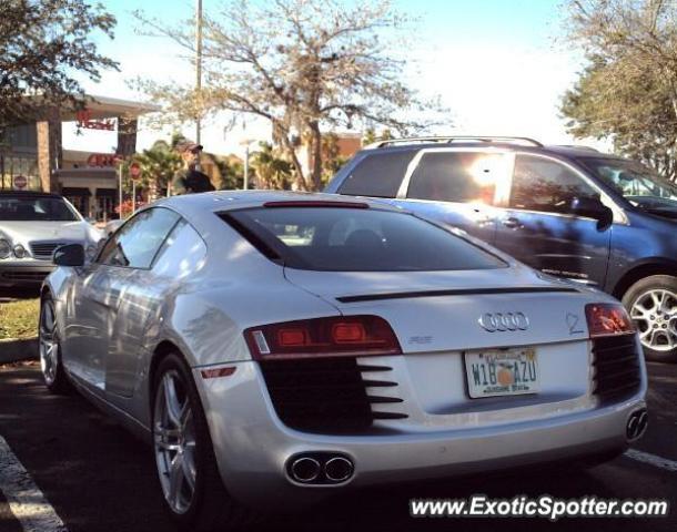 Audi R8 spotted in Sarasota, Florida