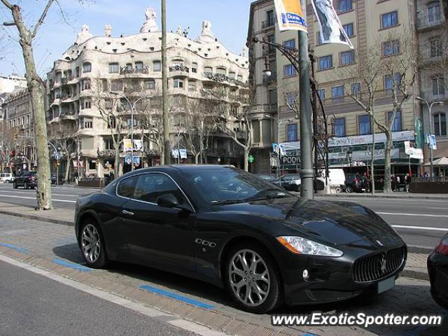 Maserati GranTurismo spotted in Barcelona, Spain