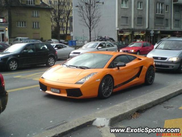 Lamborghini Gallardo spotted in Lucerne, Switzerland