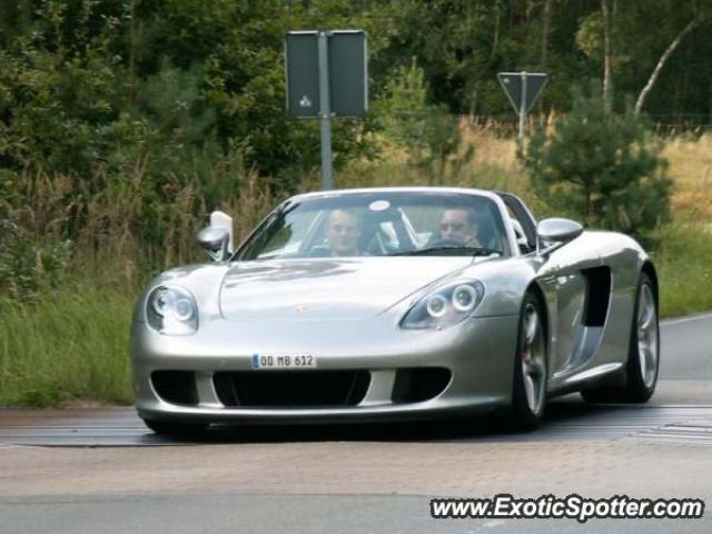 Porsche Carrera GT spotted in Embsen, Germany