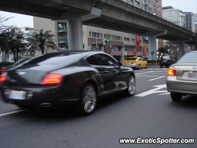 Bentley Continental spotted in Taipei, Taiwan