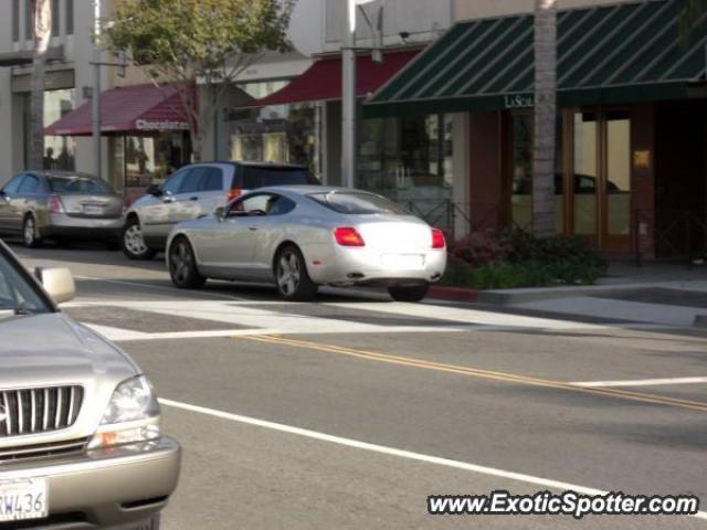 Bentley Continental spotted in Los Angeles, California