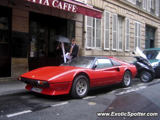 Ferrari 308 spotted in Paris, France