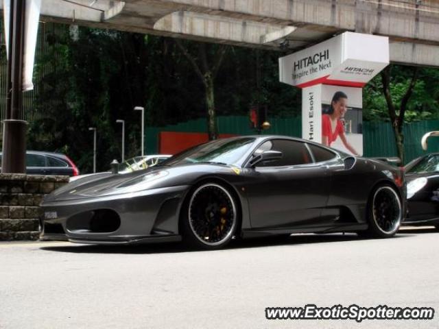 Ferrari F430 spotted in Kuala Lumpur, Malaysia