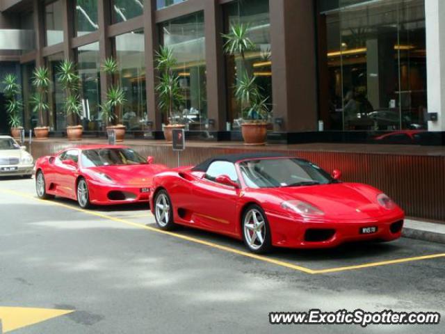 Ferrari 360 Modena spotted in Kuala Lumpur, Malaysia