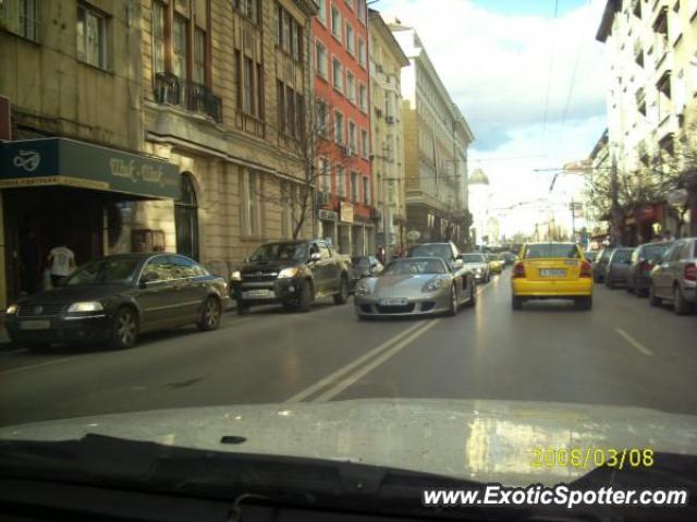 Porsche Carrera GT spotted in Sofia, Bulgaria