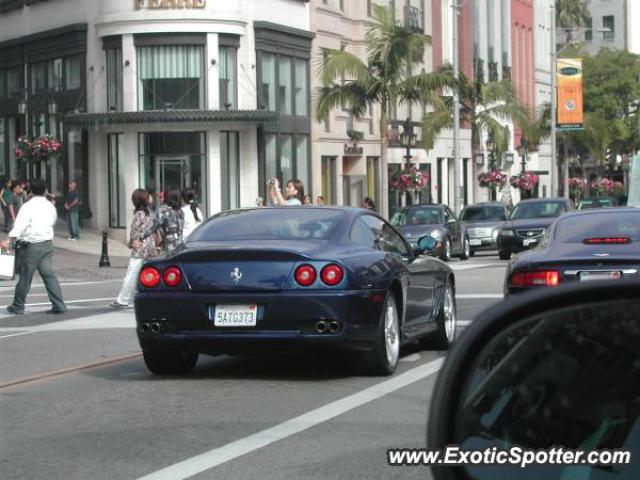 Ferrari 575M spotted in California, California