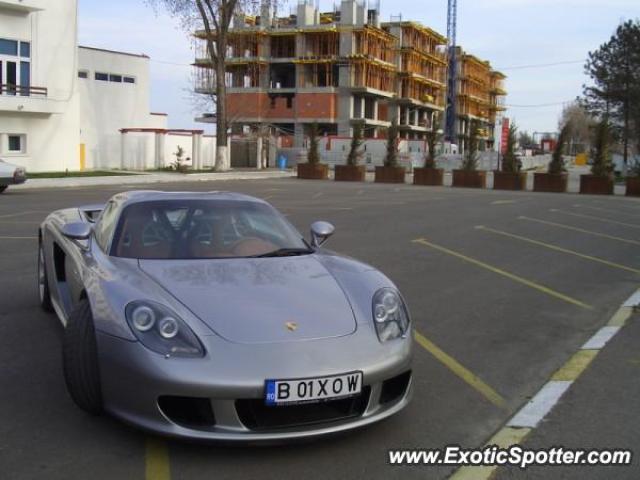 Porsche Carrera GT spotted in Constanta, Romania
