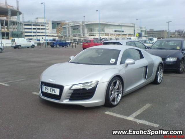Audi R8 spotted in Southampton, United Kingdom