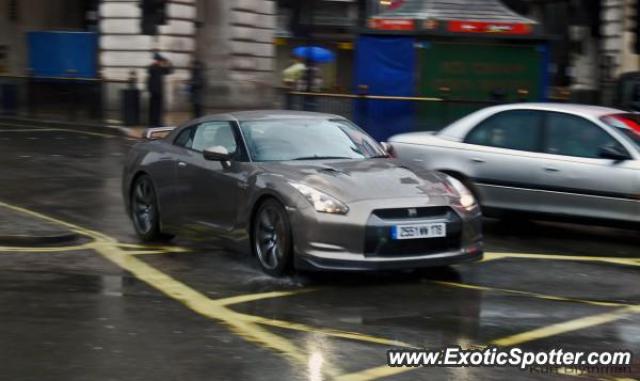 Nissan GT-R spotted in London, United Kingdom