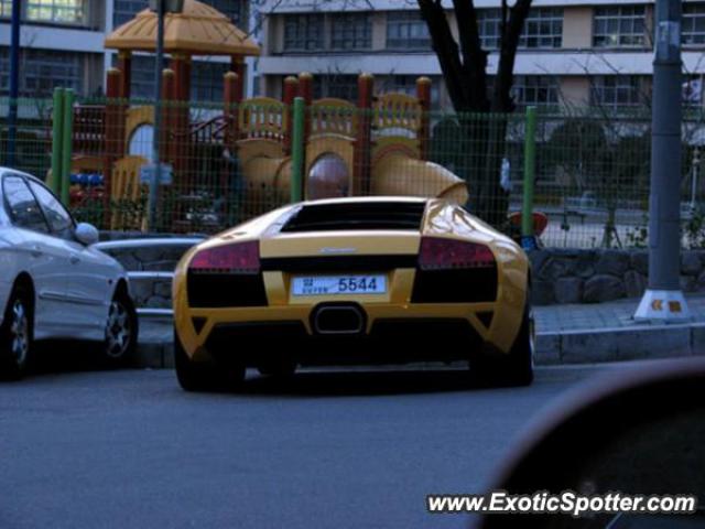 Lamborghini Murcielago spotted in Seoul, South Korea