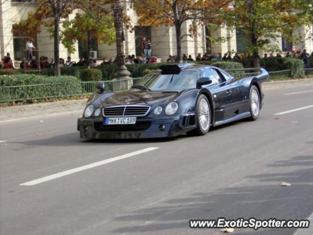 Mercedes CLK-GTR spotted in Bucuresti, Romania