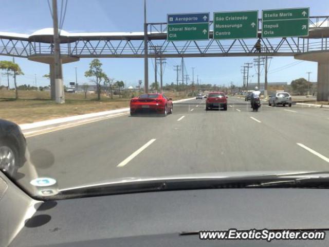Ferrari F430 spotted in Salvador, Brazil
