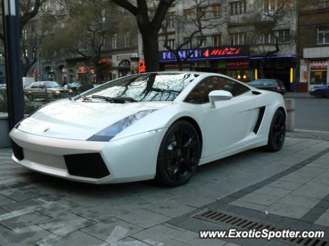 Lamborghini Gallardo spotted in Budapest, Hungary