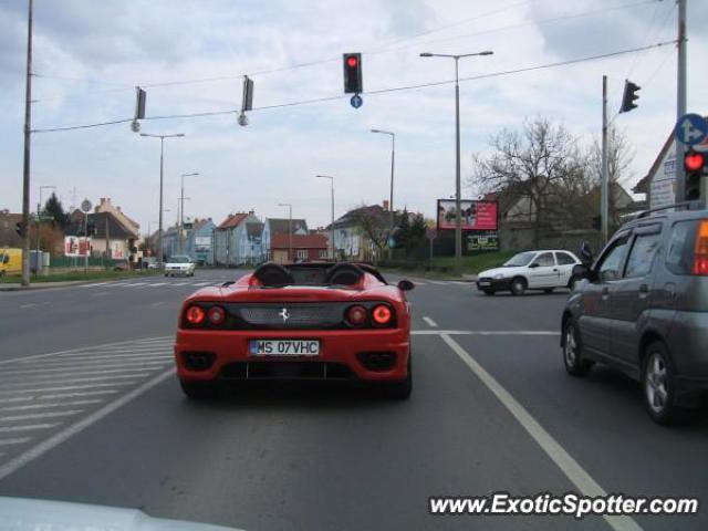 Ferrari 360 Modena spotted in Eger, Hungary