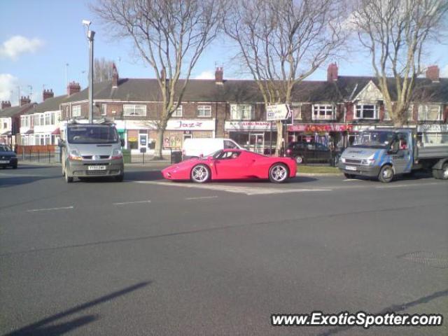 Ferrari Enzo spotted in Kingston Upon Hull, United Kingdom